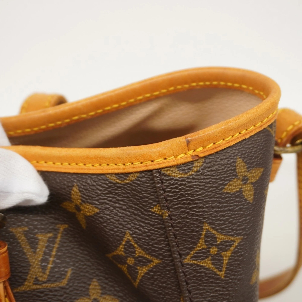 LOUIS VUITTON Authentic Brown Monogram Tote Bag - Picture 9 of 11
